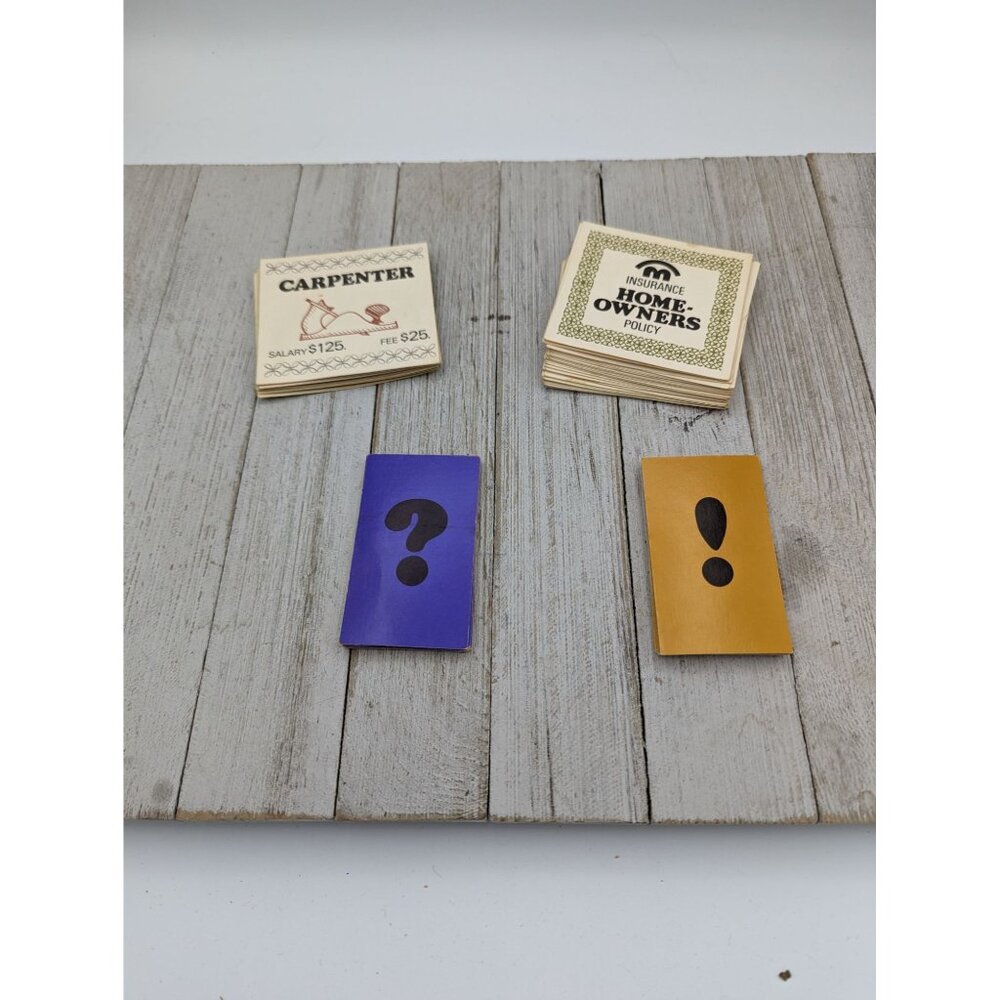 Managing Your Money Board Game Cuna Mutual Credit Union Cards ? ! 1970